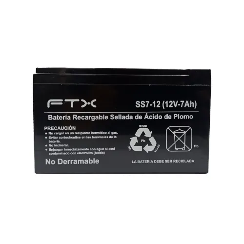 BATERIA RECARGABLE FTX 12V 7A SS7-12