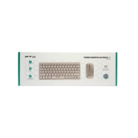 TECLADO + MOUSE FTX WIRELESS FTXGK03 PORT/GOLD
