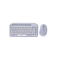 TECLADO + MOUSE FTX WIRELESS DUAL-MODE FTXGK01 PORTUGUES/POP/LILA