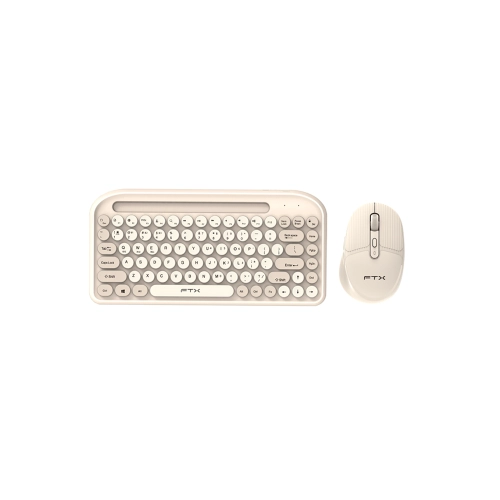 TECLADO + MOUSE FTX WIRELESS DUAL-MODE FTXGK01 PORTUGUES/POP/GOLD