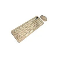 TECLADO + MOUSE FTX WIRELESS DUAL-MODE FTXGK02 ESP/GOLD