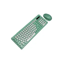 TECLADO + MOUSE FTX WIRELESS DUAL-MODE FTXGK02 ESP/VERDE Hover