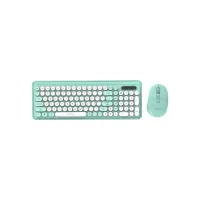 TECLADO + MOUSE FTX WIRELESS DUAL-MODE FTXGK02 POR/VERDE