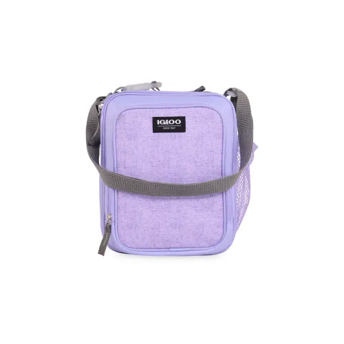 BOLSA TERMICA IGLOO 5 LATAS VERTICAL LUNCH 5 LILA 63136