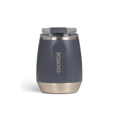 VASO TERMICO IGLOO 300ML P/VINO CARBONITE C/TAPA 71237