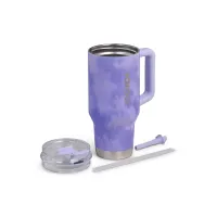 VASO TERMICO IGLOO 950ML ICE DYE LILA  C/PAJITA 71310