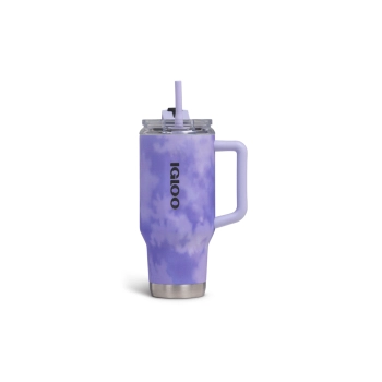 VASO TERMICO IGLOO 950ML ICE DYE LILA  C/PAJITA 71