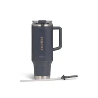 VASO TERMICO IGLOO 1.2 LITROS CARBONITE C/PAJITA 71227