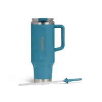VASO TERMICO IGLOO 1.2 LITROS AZUL MODERNO C/PAJITA 71228