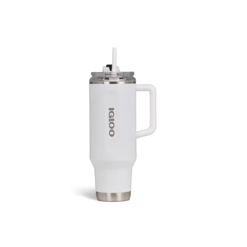 VASO TERMICO IGLOO 1.2 LITROS BLANCO C/PAJITA 71226