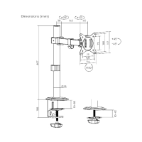 SOPORTE P/1MON FTX FTX66-C011 17