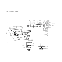 SOPORTE P/1MON-1NB FTX FTX66-C024ML 15.6