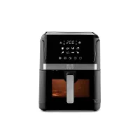 FREIDORA SIN ACEITE MULTILASER GO223USA 7L 1800W 110V NEGRO CON VISOR