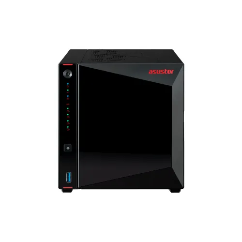 ALMACENAMIENTO NAS ASUSTOR AS5404T QC2.0/4BAY/4GB/2X2.5-GBLAN/HDMI/3USB3.2/HD35/H25