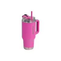 VASO TERMICO IGLOO 950 ML ICE DYE ROSA C/PAJITA 71363