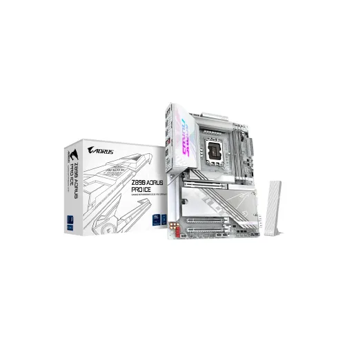 PLACA MADRE GIGABYTE 1851 AORUS PRO ICE DDR5 S/R/5M2/WIFI/USB3.2/ATX