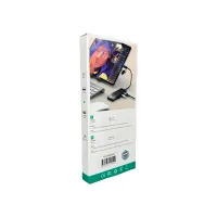 HUB USB-C 3.0 / USB-A DE 4 PUERTOS FTX-HUBT3-PB 5GBPS/5V