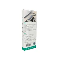 HUB 7 EN 1 USB-C - HDMI/USB-A/USB-C/SD FTX-HBP2-AG7 4K/30HZ/100W/5GBPS