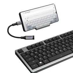 ADAPTADOR USB-C - USB-A 3.0 M/H FTX-CMAF3.0-AG0.15 5GBPS/GRIS Hover