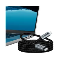 CABLE USB-C 3.2 M/M 2M FTX-C160-PU31-CMCM2-AG2 20GBPS/100W/20V/5A/4K/60HZ/1080P/120HZ