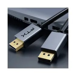 CABLE DISPLAYPORT M/M 5M FTX-AV585-P01G-SG5 DP1.2/4K/120HZ/30AWG Hover