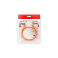 PATCH CORD UTP RJ45 HIKVSION CAT6 2 MTS NARANJA 24AWG DS-1NP6UEC0