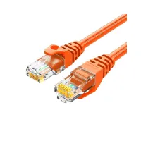 PATCH CORD UTP RJ45 HIKVSION CAT6 3 MTS NARANJA 24AWG DS-1NP6UEC0