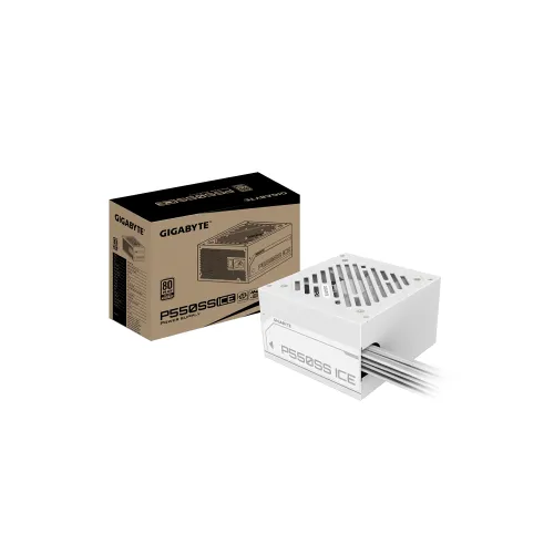 FUENTE GIGABYTE 550W 80PLUS SILVER BLANCO 220V GP-P550SS ICE
