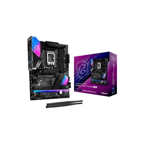 PLACA MADRE ASROCK 1851 Z890 LIGHTNING WIFI DDR5 S/R/HDMI/4M2/THUNDERBOLT/ATX