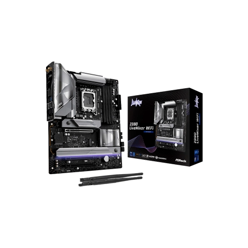 PLACA MADRE ASROCK 1851 Z890 PRO-A DDR5 S/R/HDMI/DP/4M2/THUNDERBOLT/USB3.2/ATX