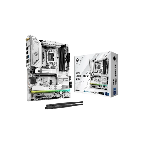 PLACA MADRE ASROCK 1851 Z890 STEEL LEGEND WIFI DDR5 S/R/HDMI/4M2/THUNDERBOLT/ATX