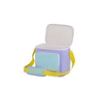 BOLSA TERMICA IGLOO 9 LATAS VERTICAL LUNCH RETRO LILA 63082