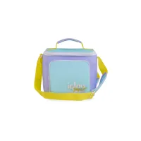 BOLSA TERMICA IGLOO 9 LATAS VERTICAL LUNCH RETRO LILA 63082