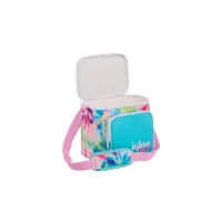 BOLSA TERMICA IGLOO 9 LATAS VERTICAL LUNCH RETRO CELESTE 63085