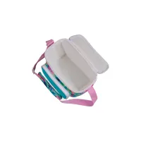 BOLSA TERMICA IGLOO 9 LATAS VERTICAL LUNCH RETRO CELESTE 63085