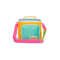 BOLSA TERMICA IGLOO 9 LATAS VERTICAL LUNCH RETRO AMARILLO 66061