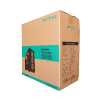 GABINETE GAMER FTX-702BK VIDRIO TEMPLADO MATX/MITX NEGRO