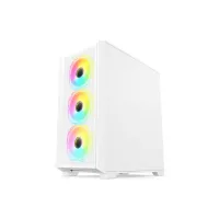 GABINETE GAMER FTX-702WH VIDRIO TEMPLADO MATX/MITX BLANCO