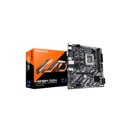 PLACA MADRE GIGABYTE 1851 H810M S2H DDR5 V/S/R/HDMI/DP/M2/USB3.2/MATX