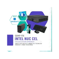 MINI PC INTEL NUC CEL 8GB/64EMMC+128GB/TEC+MOU WIR