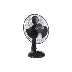 VENTILADOR DE MESA FTX 3 VEL AURA 45W 220V NEG/MET HB-TF-15-02 Hover