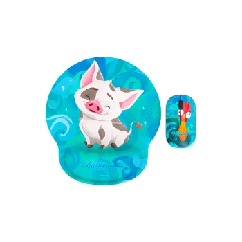 MOUSE XTECH WIRELESS + MOUSE PAD XTM-DKT4MO MOANA