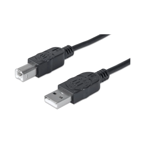 CABLE USB PRINTER 333368 1.8MTS USB A MACHO/ B MACHO 480 MBPS NEG