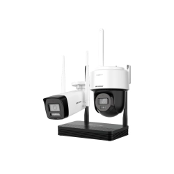 CAMARAS IOT + NVR HIKVISION 4CH + 2CAM C/IR MICROF
