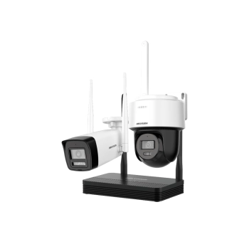 CAMARAS IOT + NVR HIKVISION 4CH + 2CAM C/IR MICROF