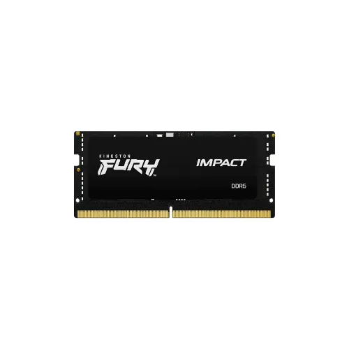 MEMORIA RAM P/NB DDR5 16GB 6400 KINGSTON FURY IMPACT BK KF564S38IB-16