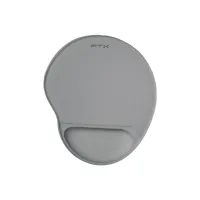 MOUSE PAD FTXMPG01-GN 31X27CM CON APOYO DE MUÑECA EN GEL GRIS