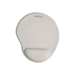 MOUSE PAD FTXMPG01-BG 31X27CM  CON APOYO DE MUÑECA EN GEL BEIGE