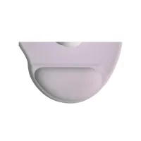 MOUSE PAD FTXMPG01-WH 31X27CM CON APOYO DE MUÑECA EN GEL BLANCO