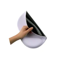 MOUSE PAD FTXMPG01-WH 31X27CM CON APOYO DE MUÑECA EN GEL BLANCO